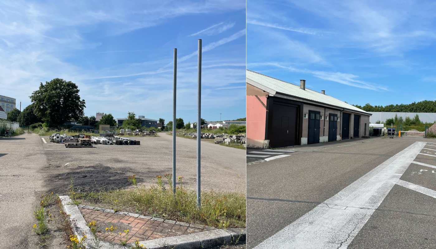 Strasbourg En Travaux On A Visit Les M Du Futur Site De La