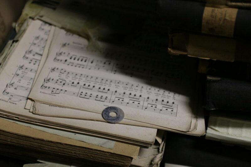 musique partition culture artiste