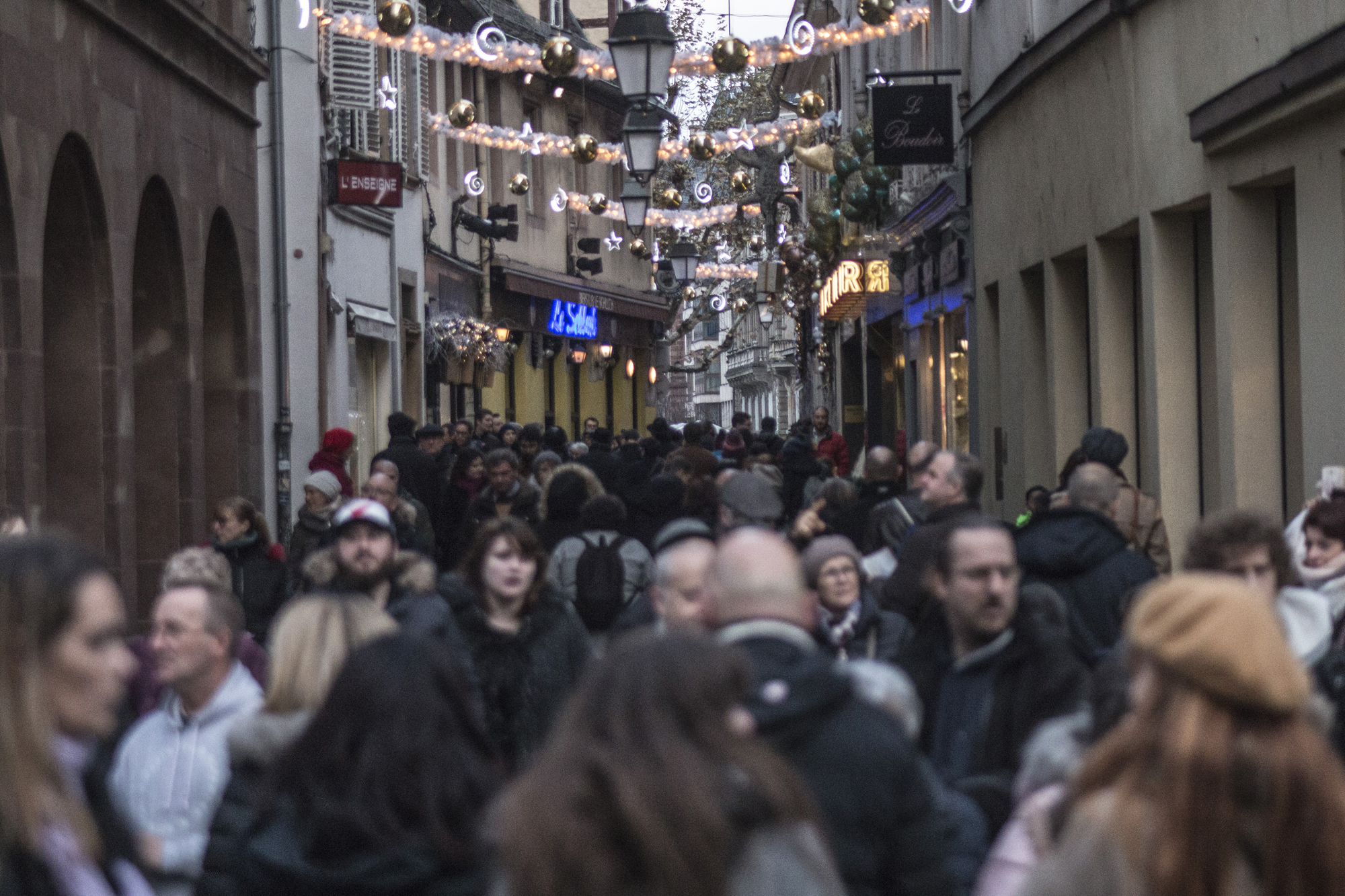 Marché de Noël Strasbourg foule 2018 (38)