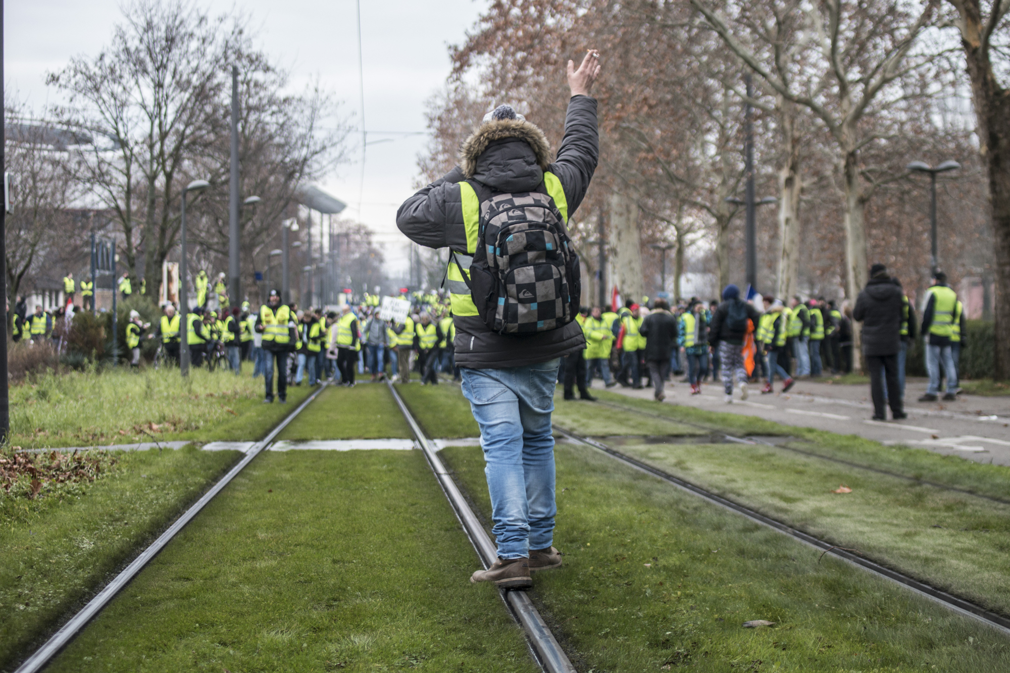 Gilets Jaunes En Alsace 500 Manifestants à Strasbourg Ce