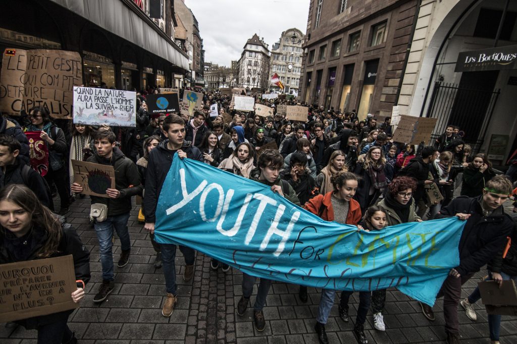Plus de 6000 jeunes se rassemblent pour le Climat Ã  Strasbourg