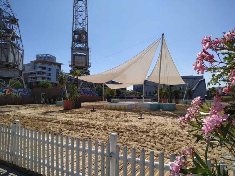 installation des Docks d&rsquo;été 2019