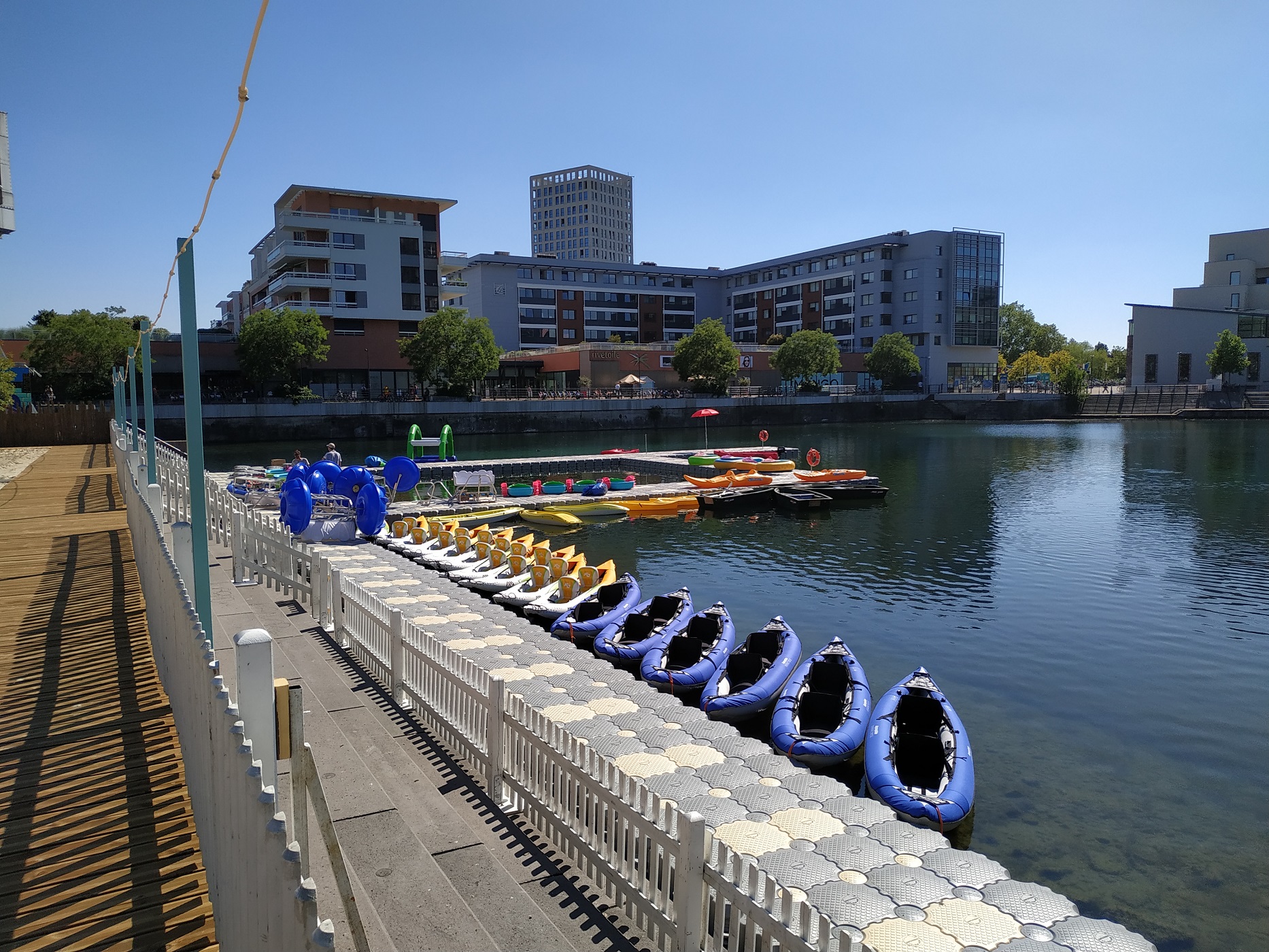 installation des Docks d’été2019
