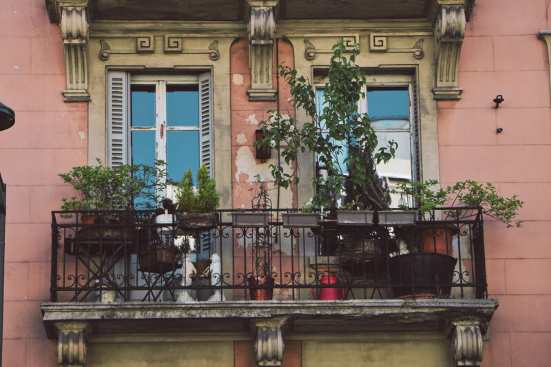 balcon logement appartement