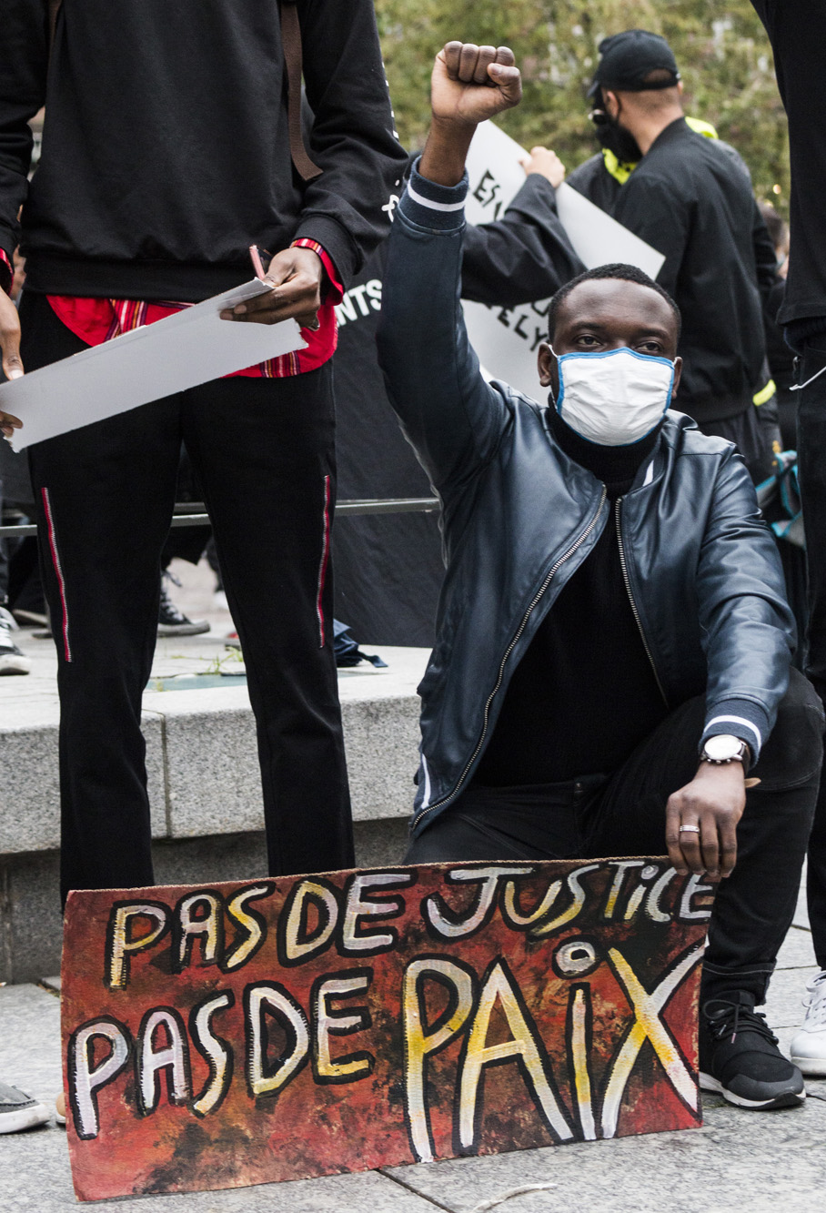 Manifestation Strasbourg Contre les violences policieres et le racisme Justice pour Adama@ Martin Lelievre_3