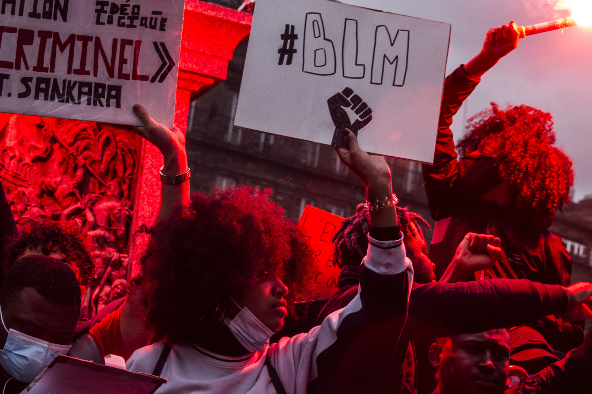 Manifestation Strasbourg Contre les violences policieres et le racisme Justice pour Adama@ Martin Lelievre_60