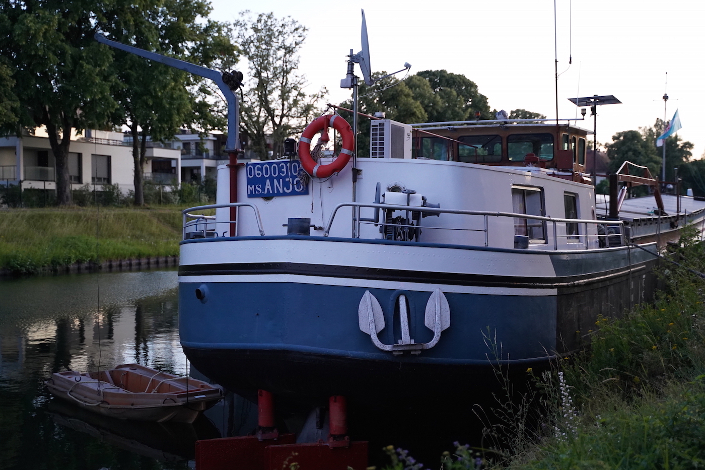 Port du rhin bateau péniche