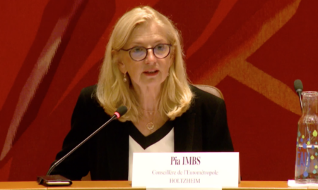 Pia Imbs, présidente de l'Eurométropole