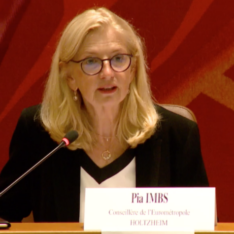 Pia Imbs, présidente de l'Eurométropole