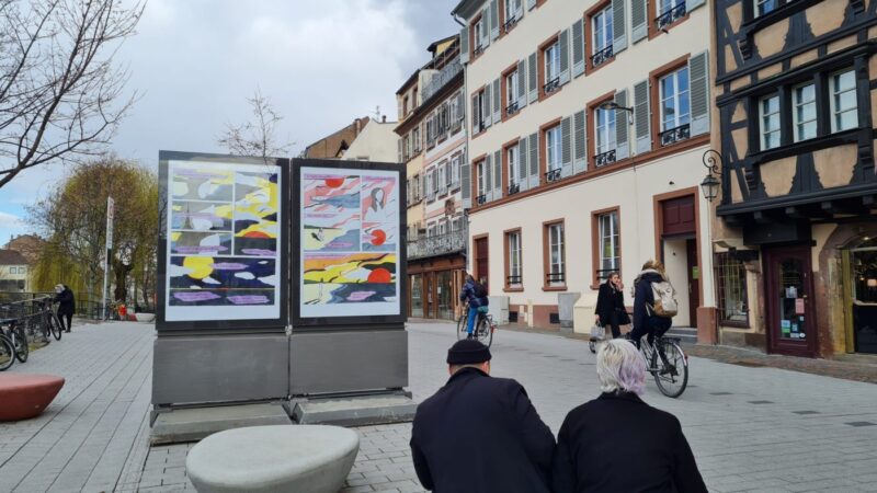 6e rencontres illustration Strasbourg 2021 parcours affiche V