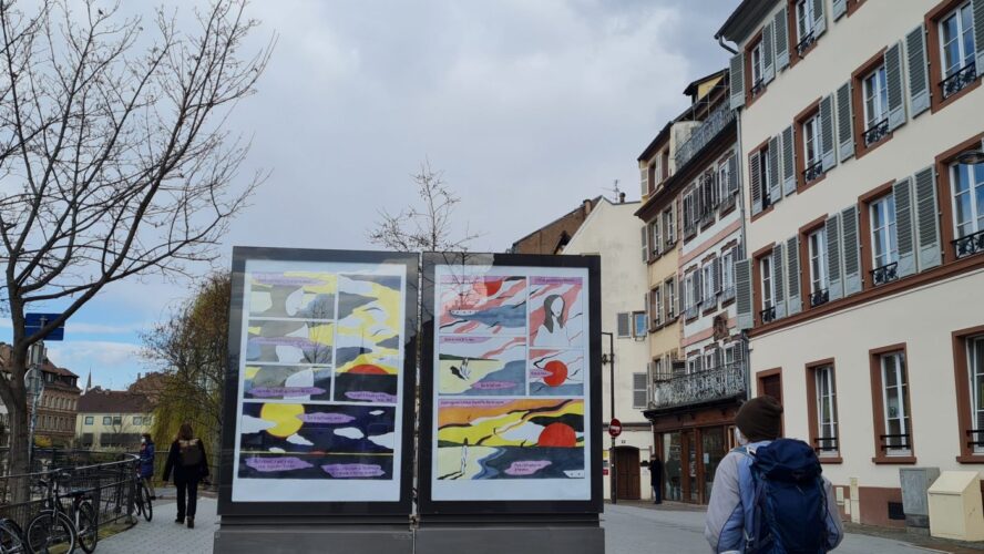 6e rencontres illustration Strasbourg 2021 parcours affiche VI