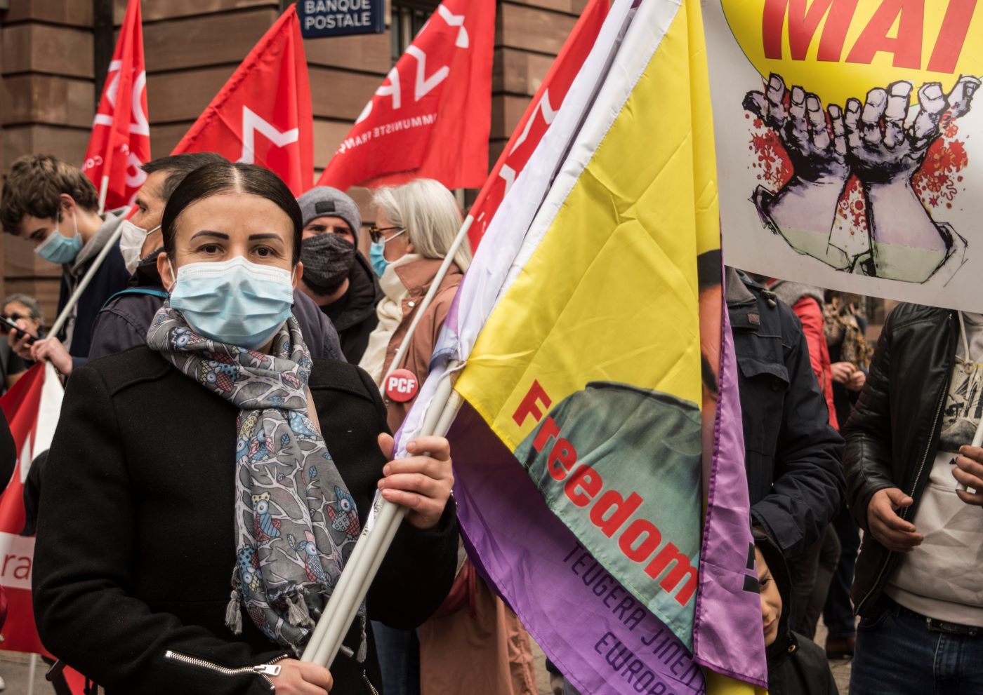 2 000 personnes ont manifesté pour les droits des travailleurs ce 1er ...