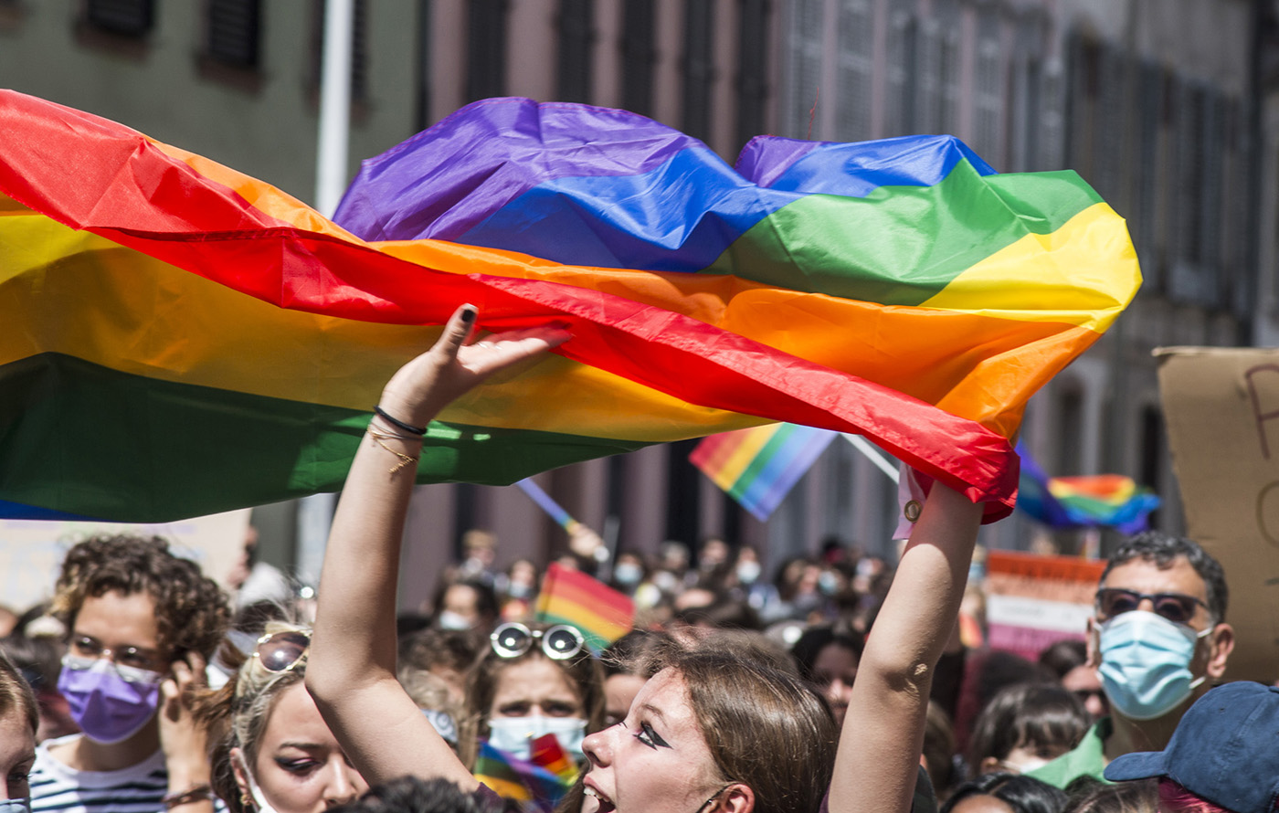 Marche des Visibilités 2021 Pride Fiertés Libertés LGBTI+@  Martin Lelievre Strasbourg 2021_89 (14)