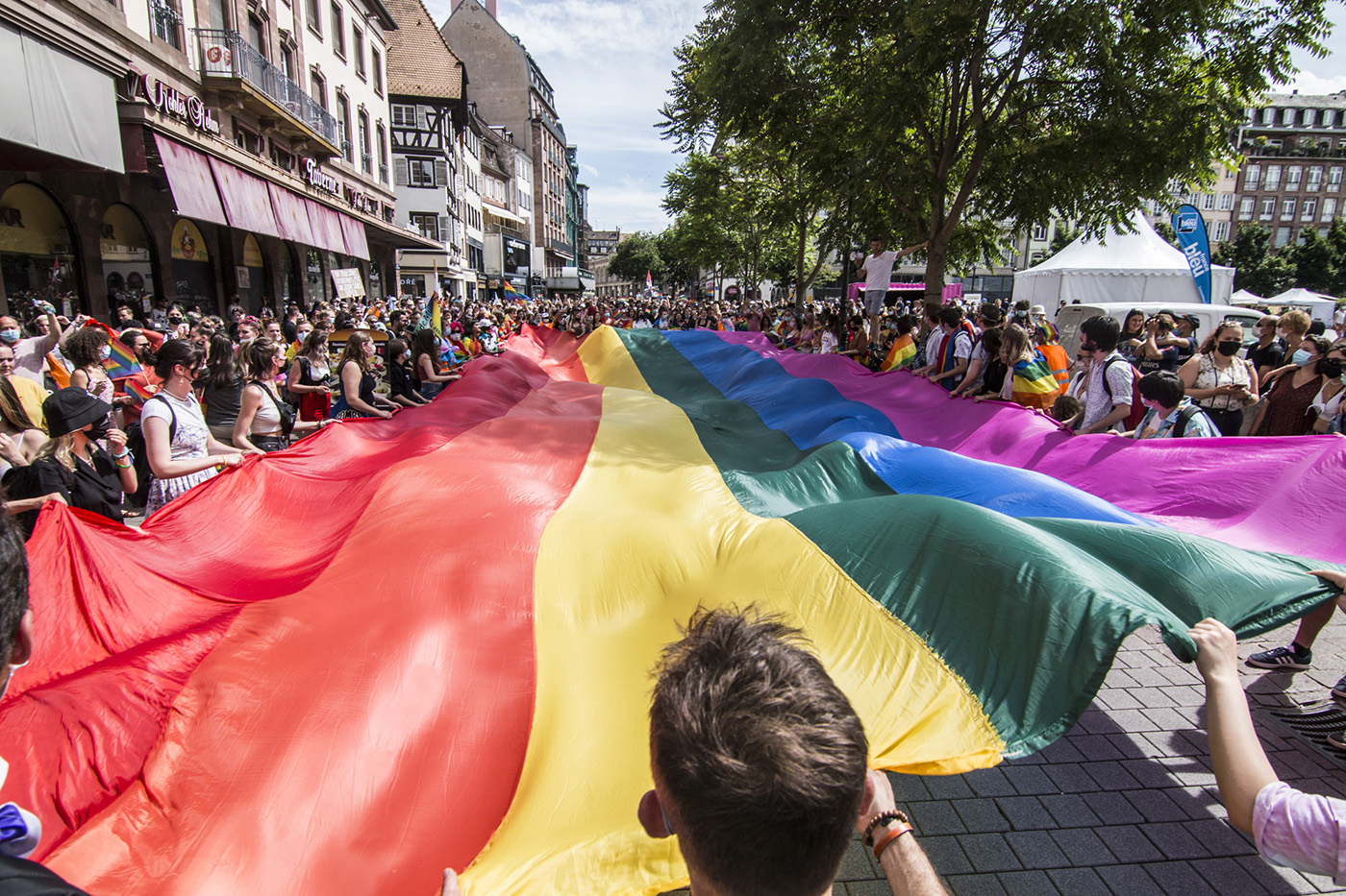 Marche des Visibilités 2021 Pride Fiertés Libertés LGBTI+@  Martin Lelievre Strasbourg 2021_89 (18)