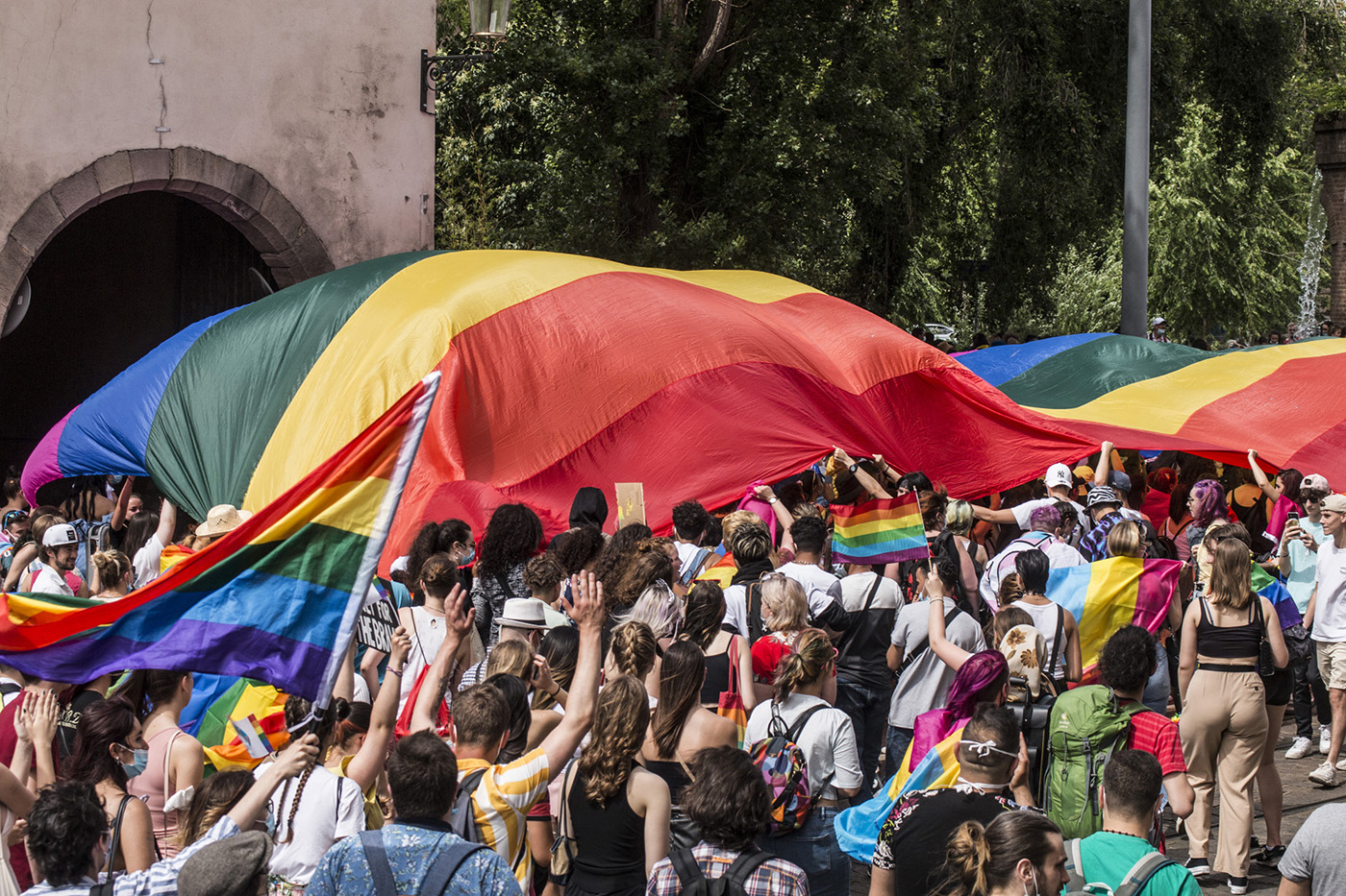 Marche des Visibilités 2021 Pride Fiertés Libertés LGBTI+@  Martin Lelievre Strasbourg 2021_89 (21)