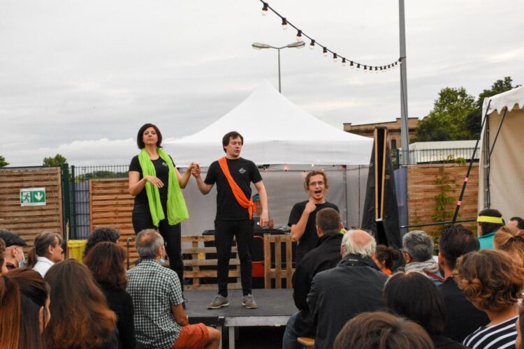 © Lolita + plein air + impro + spectacle