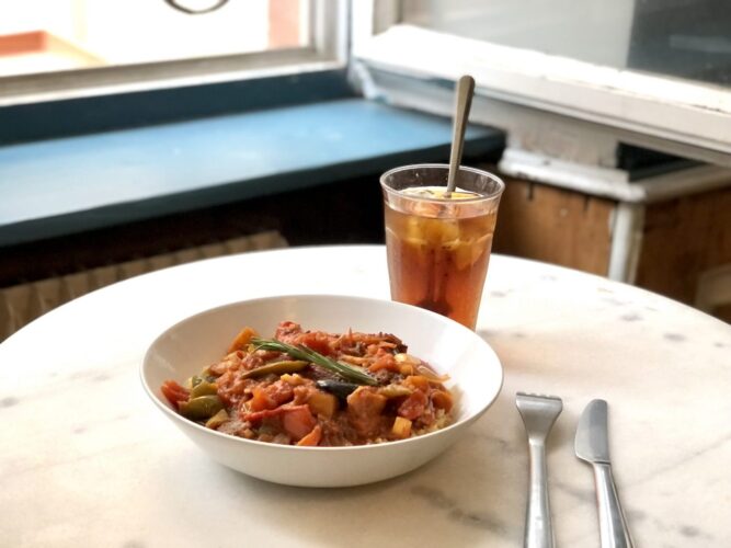 Plat du jour Café Bretelles