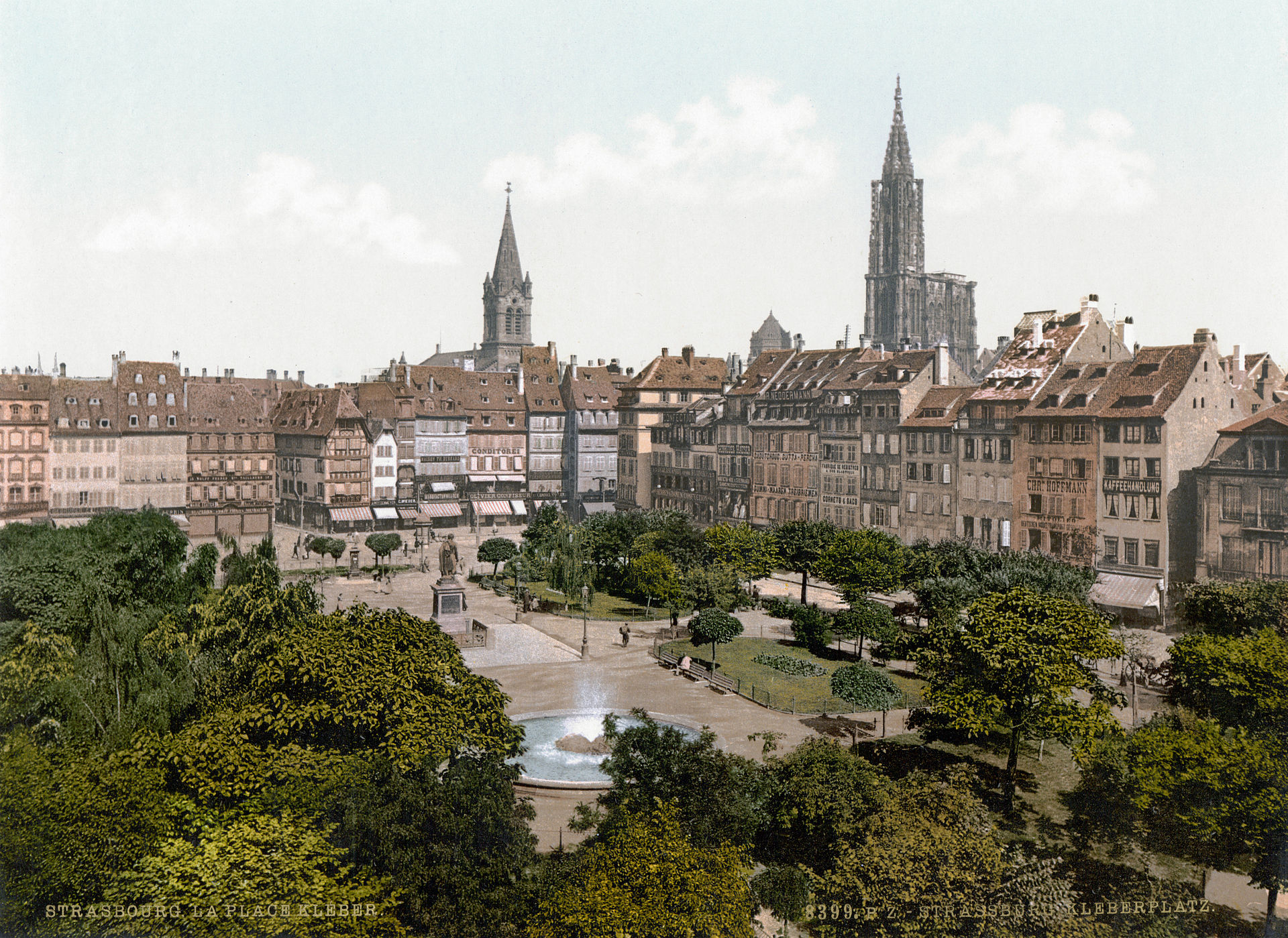 Place Kléber envers 1900