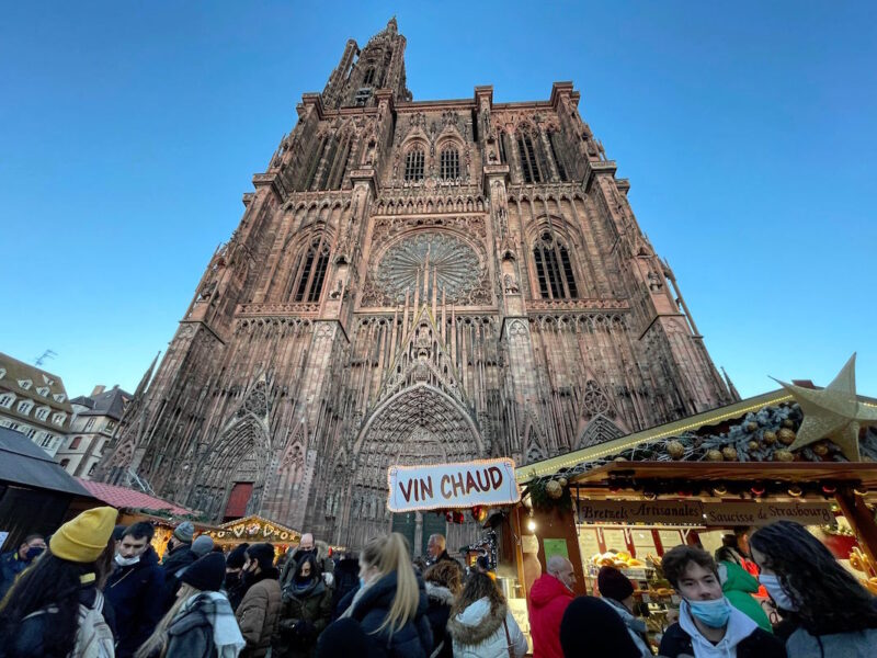 cathédrale marché de Noël 2021