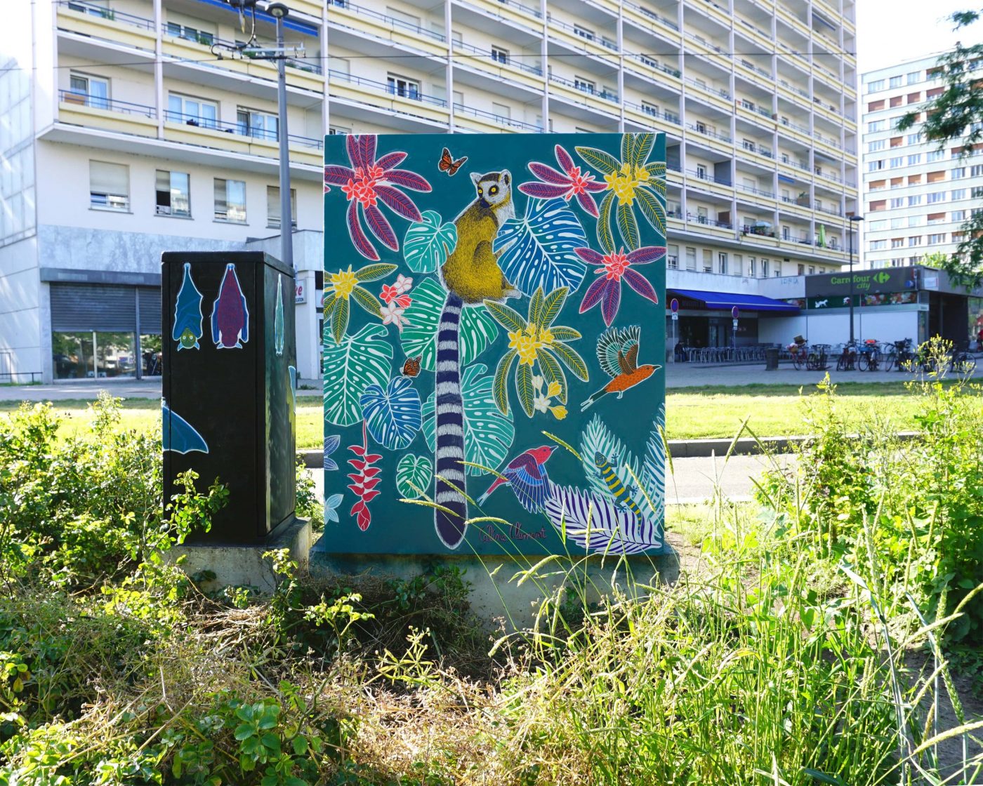 Céline Clément + illustration + colors + street art