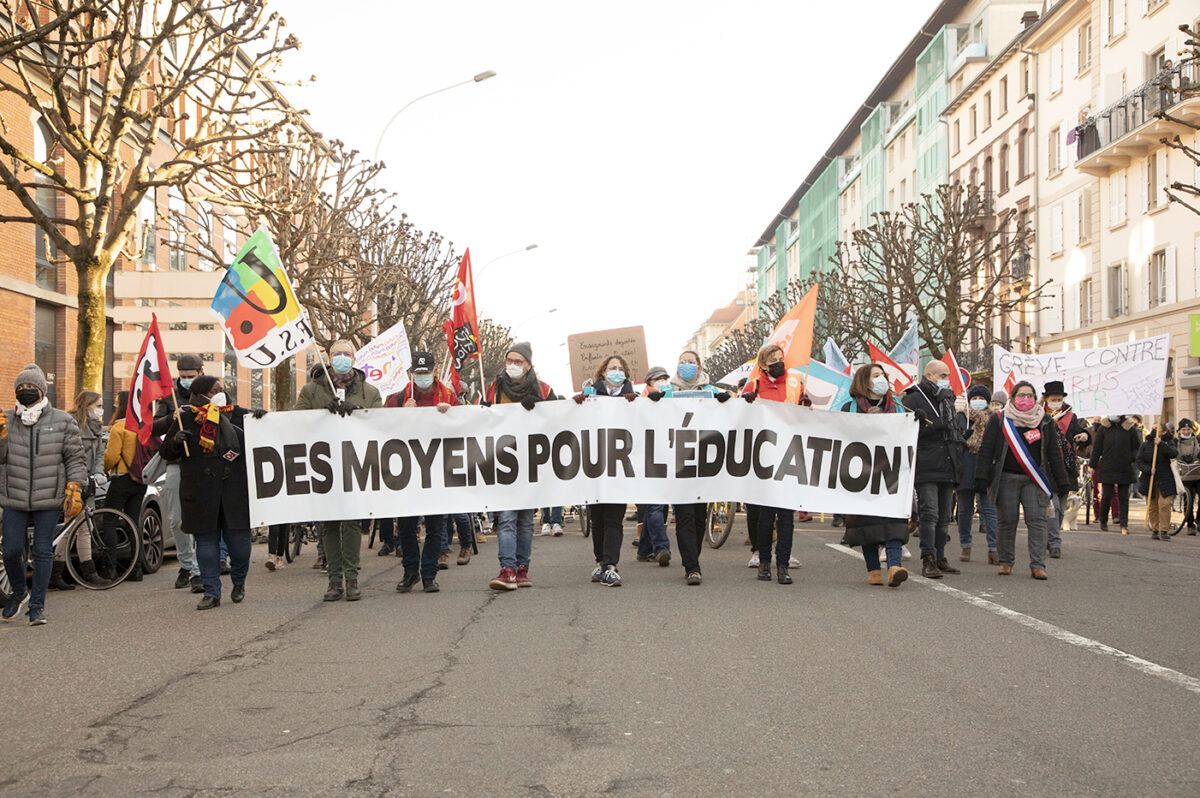grève enseignants