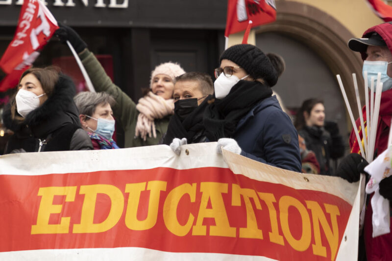manif education