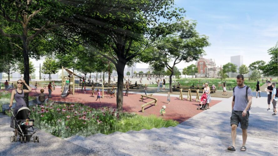 Projet Deux rives parc Coop