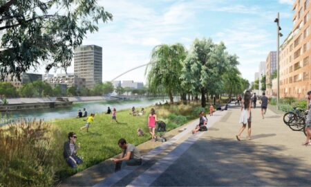 La future promenade du quartier Starlette