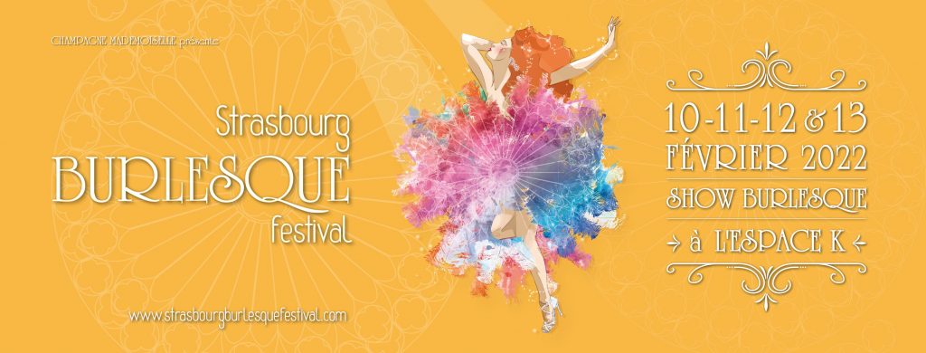 Bannière Strasbourg Burlesque Festival 2022