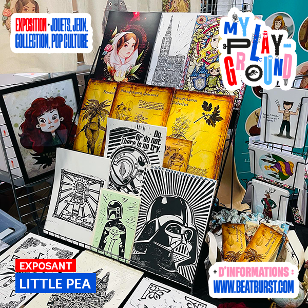 Stand Fan Art de Little Pea / My Playground 2022