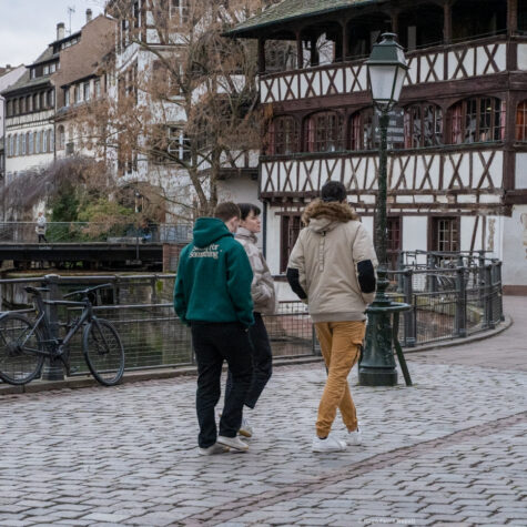 petite france strasbourg tourisme colombages hiver