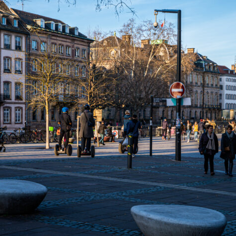 quai des bateliers segway hiver rue