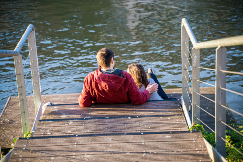 strasbourg quai des bateliers ill couple saint valentin amour
