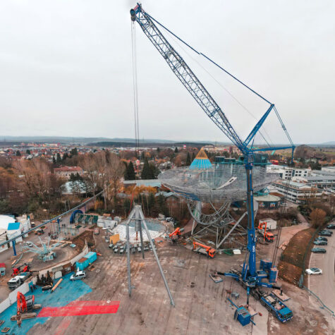 L'antenne du quartier russe d'Europa-Park