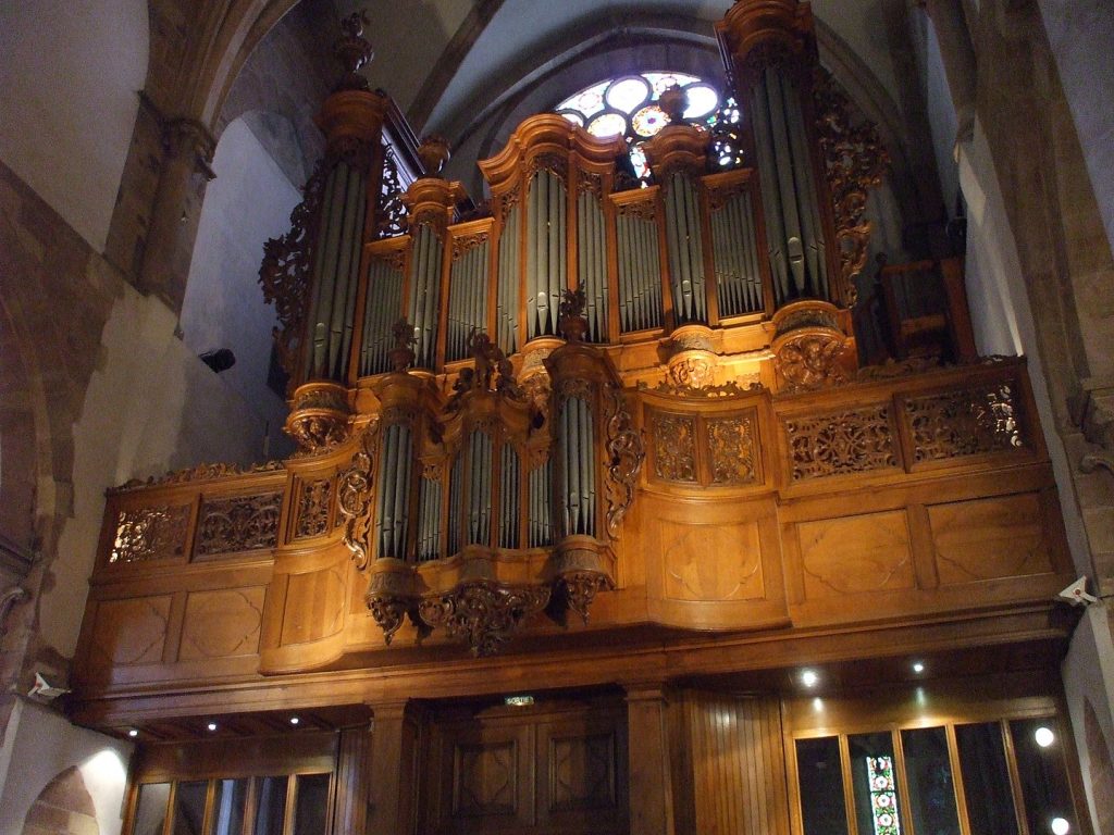 L'orgue silbermann de l'église saint thomas