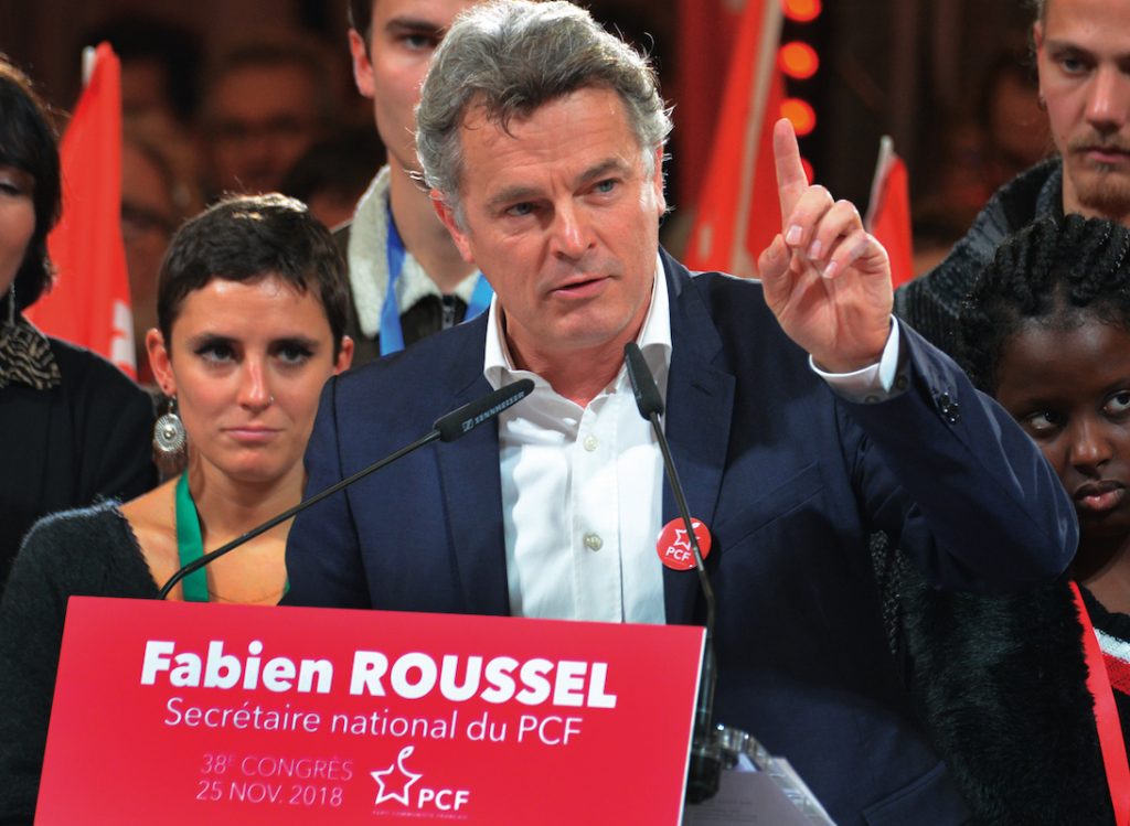 Fabien Roussel au Congrès PCF d'Ivry (94), le 25/11/2018