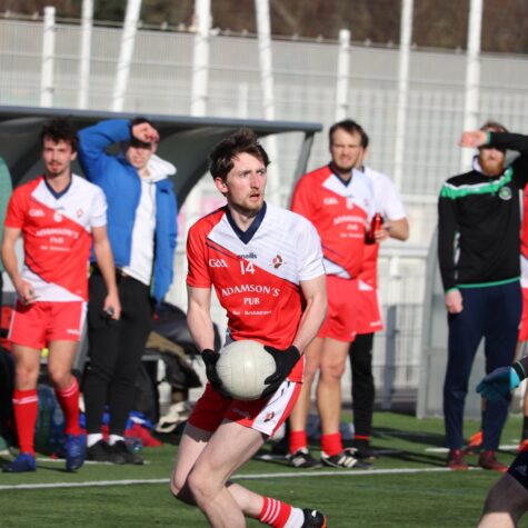 Un match masculin de football gaélique