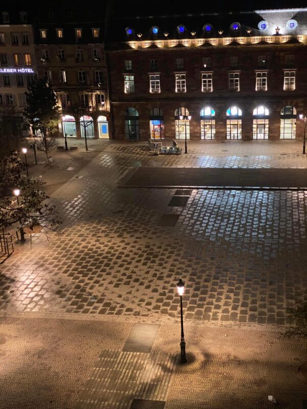 Place Kléber sable du sahara
