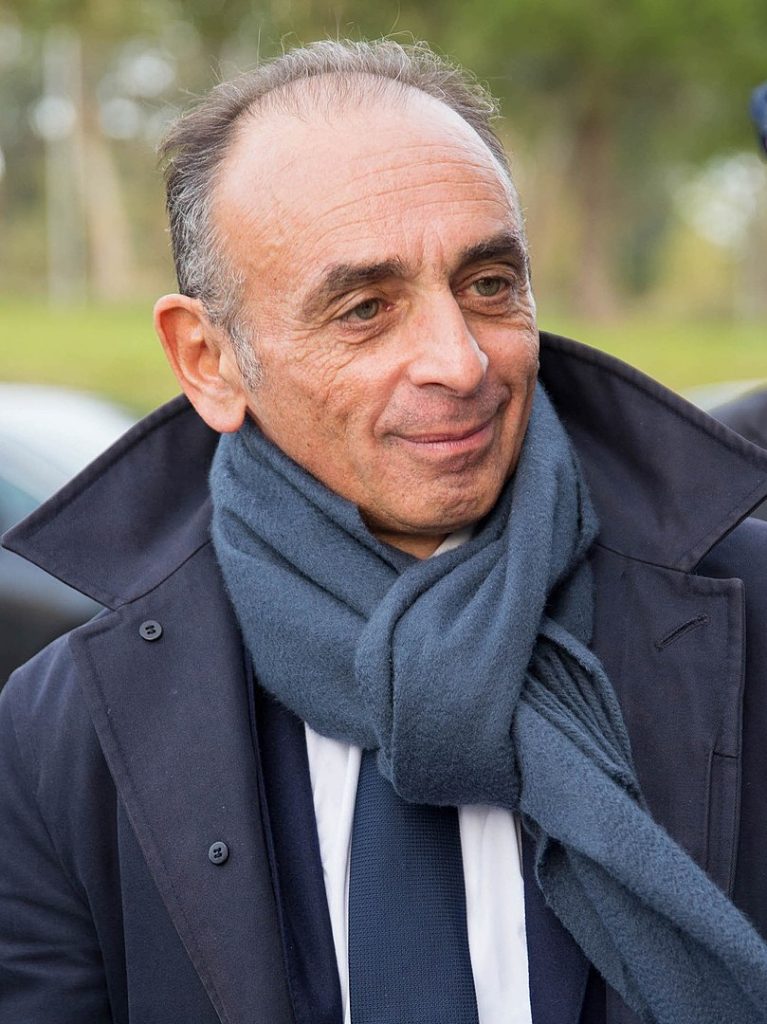Éric Zemmour lors d'un déplacement à Nantes, le 30 octobre 2021