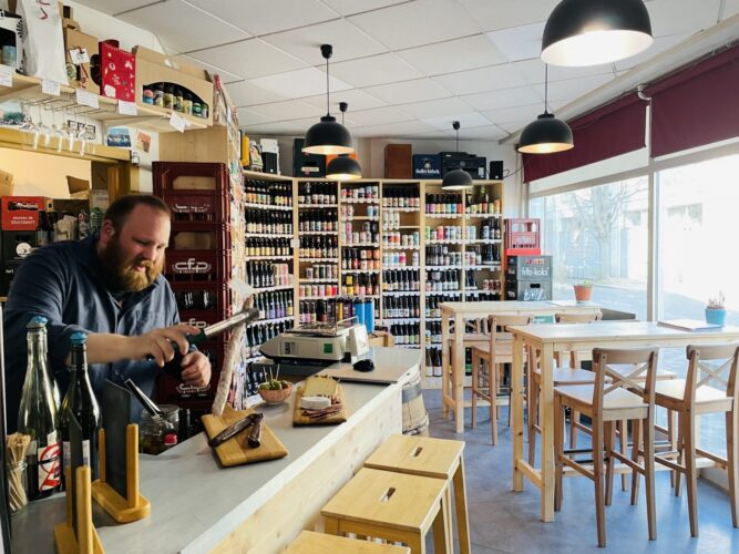 Tommy Gottfer bibine et pinard commerce