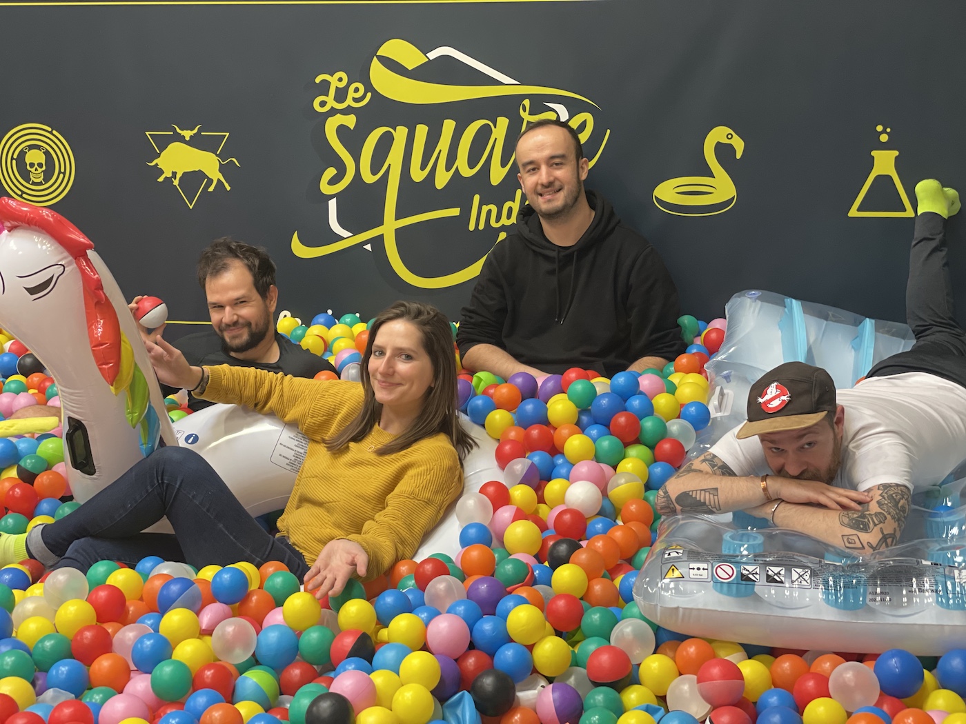 Strasbourg : une salle de jeux gonflables pour adultes vient d