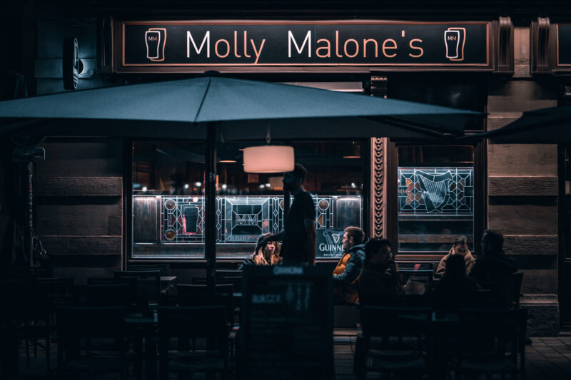 nuit bar terrasse molly malone&rsquo;s soirée