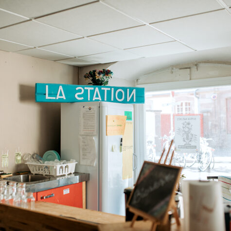 la station