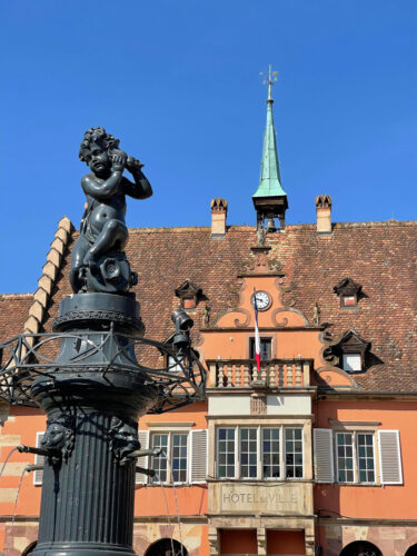 route des vins vignes alsace village