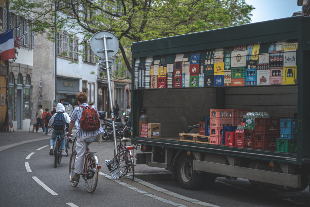 camion livraison boisson