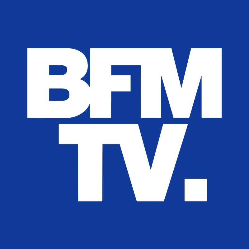 Le logo de la chaîne BFM TV