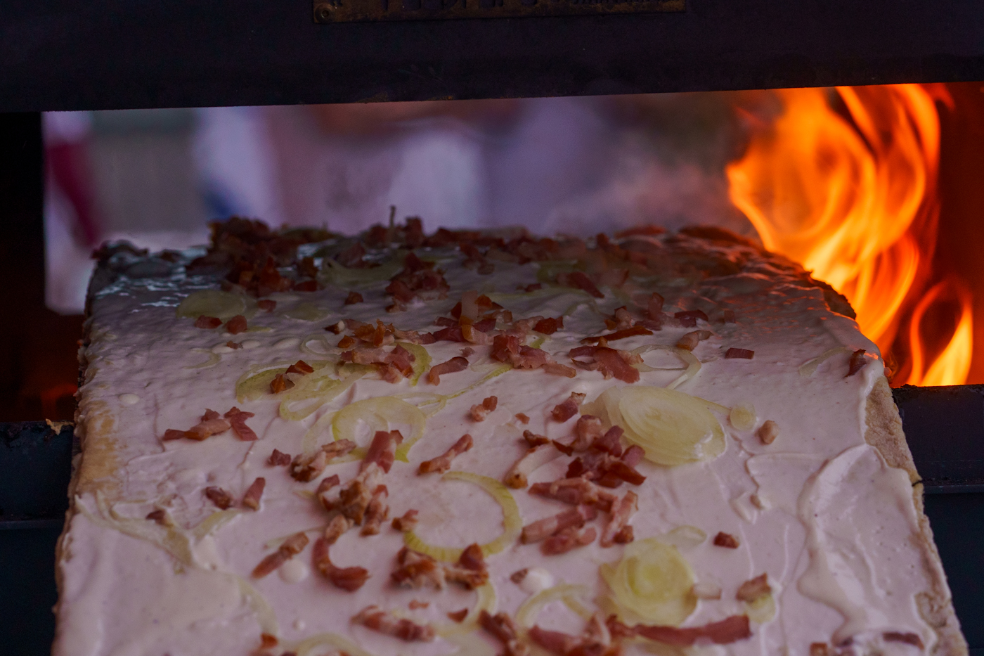 record du monde tarte flambée alsace strasbourg cuisine