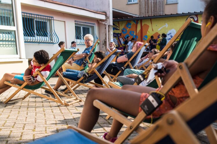 compagnie lu² + art au coin de la rue + transat