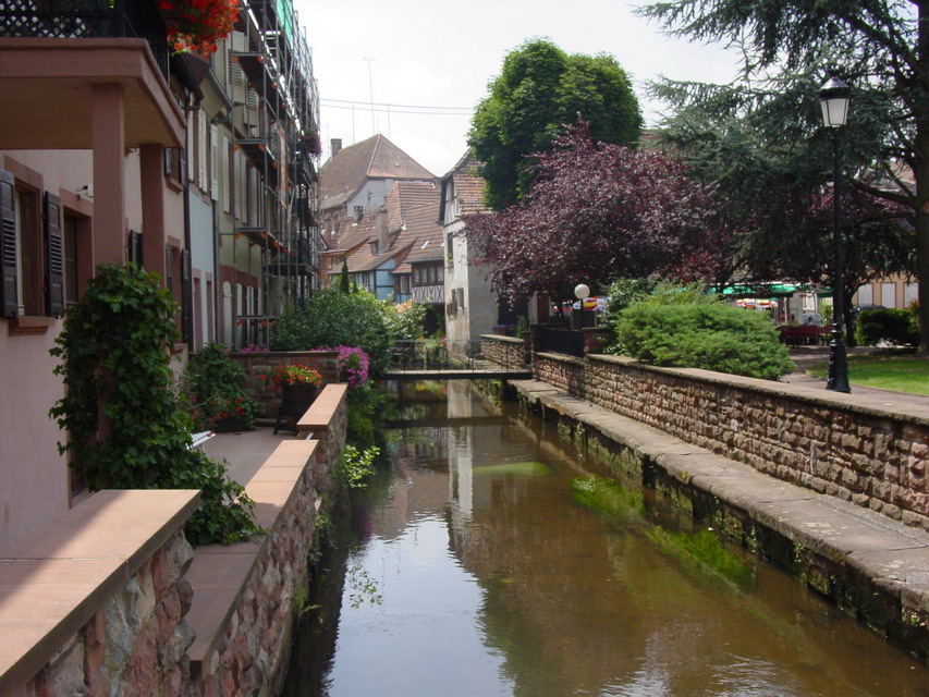 Le vieux canal de Wissembourg