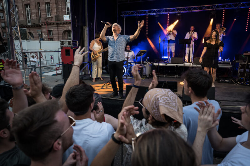Strasbourg été bal du 14 juillet fête concert